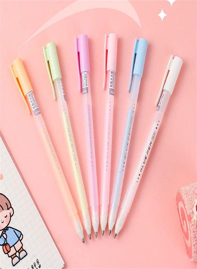 Daesyn Deal Quick Dry Glue Pen Adhesive Pens Glue Stick For Scrapbook, Photo, Importance Document, Diy & Art Work Use Glue Pen (Multicolor) - Pack Of 1 - Image 1